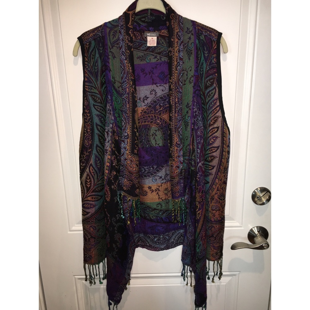Handmade printed vest
